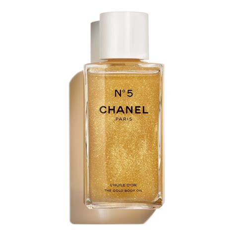 chanel no 5 shimmering body oil|Chanel body oil shimmer.